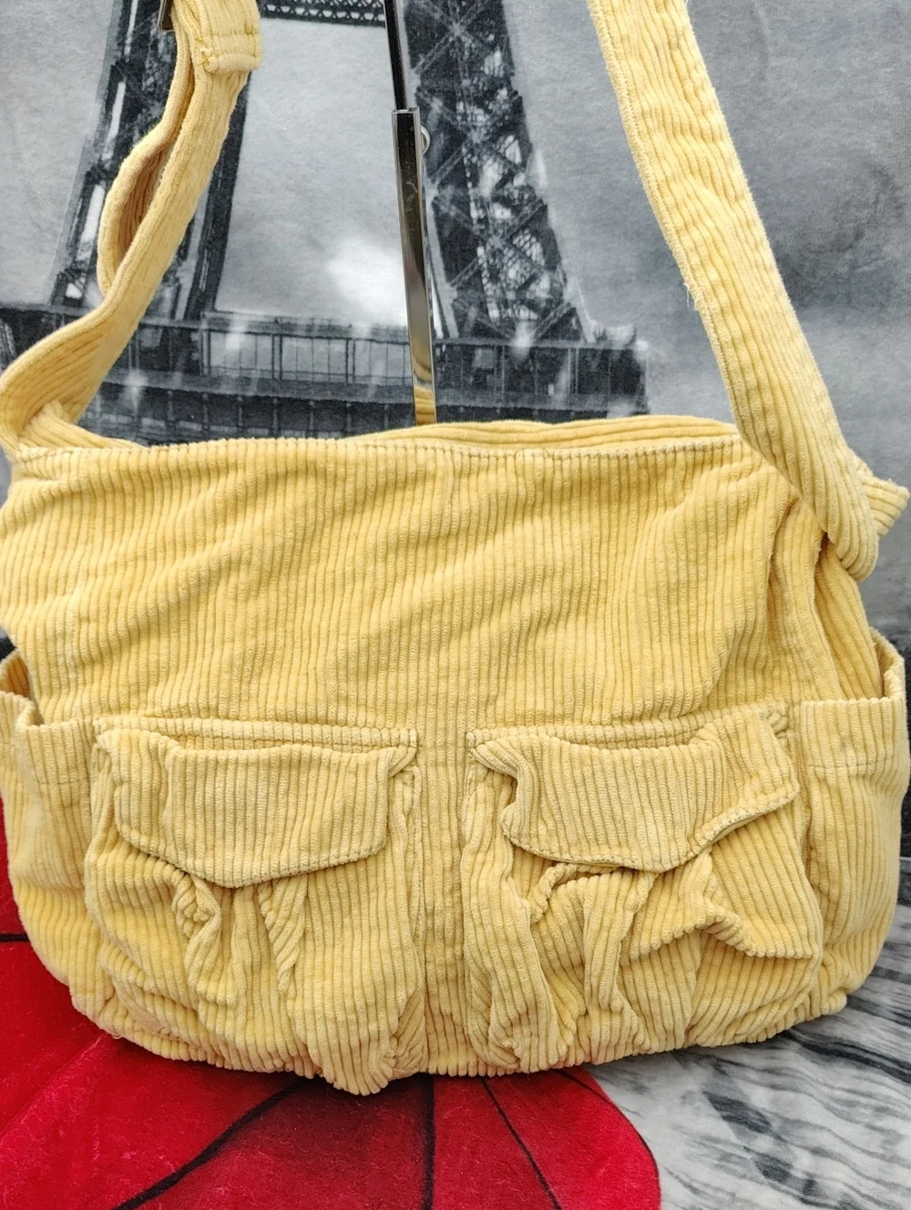 Free People Corduroy Purse